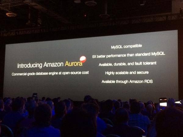 Amazon wprowadza relacyjną bazę danych Aurora w chmurze